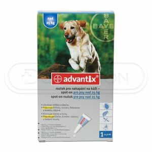 Advantix Spot On pre psy 25-40 kg 4x4 ml vyobraziť