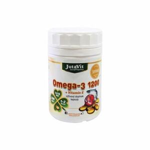 JutaVit Omega-3 1200 mg + Vitamín E 100 cps vyobraziť