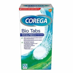 Corega Bio Antibakteriální tablety 136 ks vyobraziť