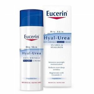 Eucerin Hyal-Urea nočný krém proti vráskam 50 ml vyobraziť
