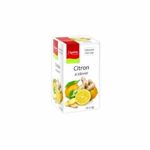 Apotheke Citron a zázvor ovocný čaj 20 x 2 g vyobraziť