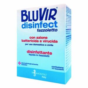 BLUVIR Disinfect obrúsky vrecúška 10 ks vyobraziť