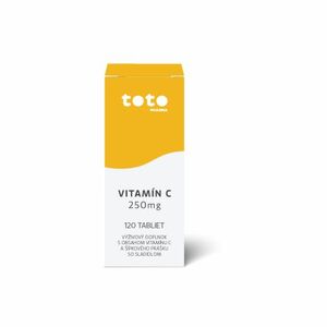 TOTO Vitamín C 250 mg 120 cps vyobraziť