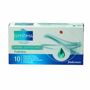 Gyntima Probiotica vaginálne čapíky 10 ks vyobraziť