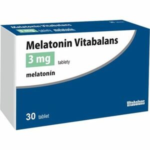 Melatonin Vitabalans 3 mg tablety 30 ks vyobraziť