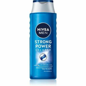 Nivea Men Strong Power posilňujúci šampón pre mužov 400 ml vyobraziť