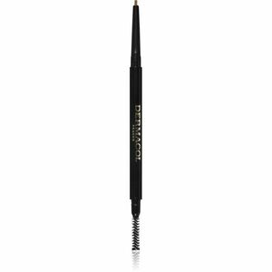 Dermacol Eyebrow Micro Styler automatická ceruzka na obočie s kefkou odtieň No.01 0, 1 g vyobraziť