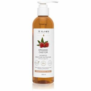 T-LAB Organics Organic Castor Moisture Retention Shampoo šampón pre suché a krehké vlasy ml vyobraziť