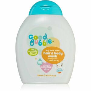 Good Bubble Hair & Body Wash Cloudberry umývacia emulzia a šampón pre deti od narodenia 250 ml vyobraziť