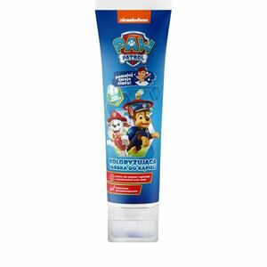 Nickelodeon Paw Patrol Coloring Bath Paint pena do kúpeľa pre deti Blue Bubble Gum 150 ml vyobraziť