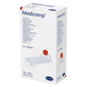 Kompres Medicomp sterilné 10x20cm / 25x2ks vyobraziť