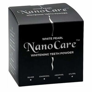 WHITE PEARL NanoCare bieliaci zubný púder s aktívnym uhlím 30 g vyobraziť