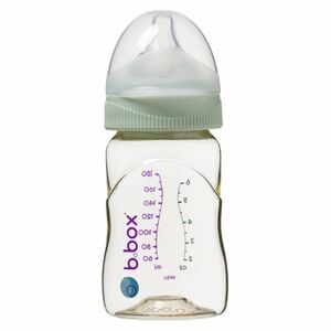 B.BOX Antikoliková dojčenská fľaša od narodenia zelená 180 ml vyobraziť