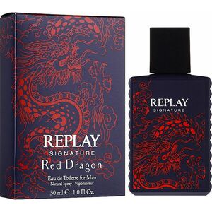 Replay Signature Red Dragon Man Edt 50ml vyobraziť