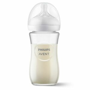 Philips AVENT Fľaša Natural Response sklenená 240 ml, 1m+ vyobraziť