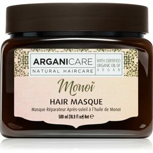 Arganicare Monoi Hair Masque regeneračná maska na vlasy po opaľovaní 500 ml vyobraziť