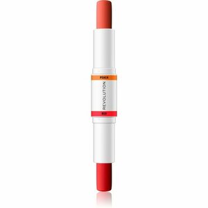 Makeup Revolution Colour Correcting korekčná tyčinka pre zjednotenie farebného tónu pleti odtieň Red & Peach 2x4, 3 g vyobraziť