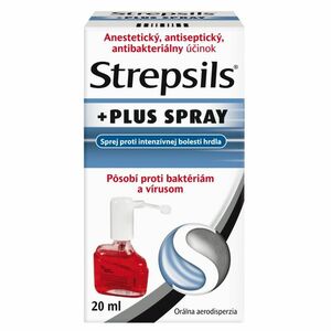 STREPSILS Plus spray orálna aerodisperzia 20 ml vyobraziť