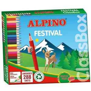 ALPINO Balenie farebných ceruziek Alpino Festival 288ks vyobraziť