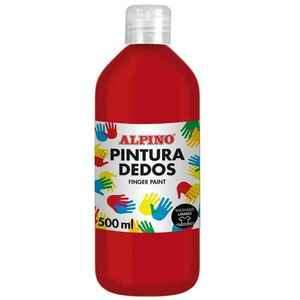 ALPINO Fľaša prstových farieb- červená vyobraziť