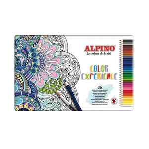 ALPINO Kovová škatuľka 36 farebných ceruziek Premium Color vyobraziť