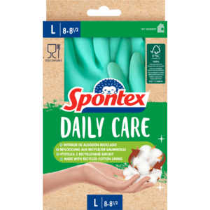 Spontex Daily Care rukavice L vyobraziť