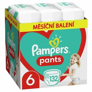 PAMPERS Pants veľ.6 Plienkové nohavičky 15+kg 132 ks vyobraziť
