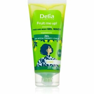 Delia Cosmetics FRUIT ME UP! umývací gél na telo a tvár Lime 200 ml vyobraziť