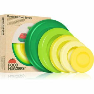 Food Huggers Food Huggers Set sada silikónových krytov na ovocie a zeleninu farba Green 5 ks vyobraziť