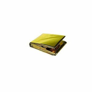 CARINE Núdzová deka - Izotermická, strieborno-zlatá, 210x160cm, 25ks vyobraziť