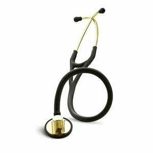 Littmann Master Cardiology Brass Edition, kardiologický stetoskop 2175, čierny vyobraziť