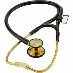 MDF MDF 797K 22K GOLD CLASSIC KARDIOLOGY Pozlátený kardiologický stetoskop, čierna/zlatá vyobraziť