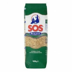 SOS Brown ryža hnedá 500 g vyobraziť
