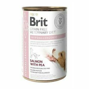BRIT Veterinary diet grain free hypoallergenic pre psov 400 g vyobraziť