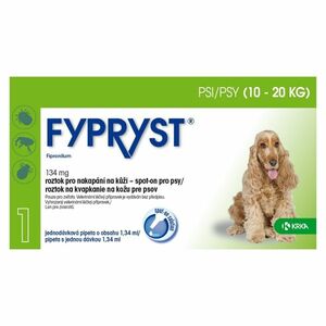 FYPRYST Spot-on pre psov 10-20 kg 1.34 ml 1 pipeta vyobraziť
