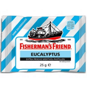 FISHERMANS Friend cukríky dia eukalyptus modré 25 g vyobraziť