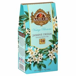BASILUR Vintage blossoms jasmine dream čierny čaj sypaný 75 g vyobraziť
