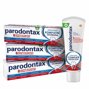 PARODONTAX Kompletná ochrana Zubná pasta Extra Fresh 3 x 75 ml vyobraziť