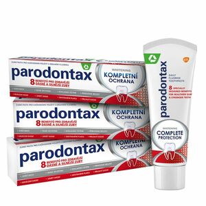 PARODONTAX zubná pasta Kompletná ochrana Whitening 3 x 75 ml vyobraziť