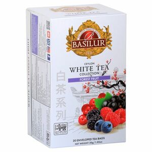 BASILUR White Tea Forest Fruit biely čaj 20 vreciek vyobraziť