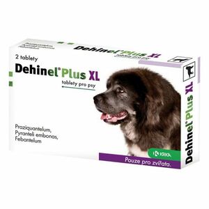 DEHINEL PLUS XL tablety pre psov 2 tablety vyobraziť
