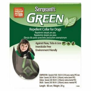 SERGEANT´S Green repelentný obojok pre psy 60 cm 1 kus vyobraziť