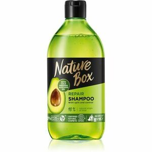 Nature Box Avocado hĺbkovo regeneračný šampón na rozstrapkané končeky vlasov 385 ml vyobraziť