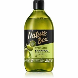 Nature Box Olive Oil ochranný šampón proti lámavosti vlasov 385 ml vyobraziť