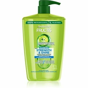 Garnier Fructis Strength & Shine posilňujúci šampón pre všetky typy vlasov 1000 ml vyobraziť