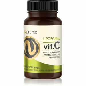 Nupreme Liposomal Vitamín C kapsuly na podporu imunitného systému, pre krásnu pleť, nechty a normálny stav zubov 30 cps vyobraziť