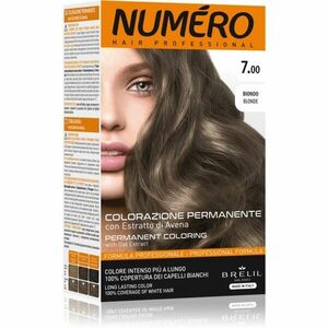 Brelil Numéro Permanent Coloring farba na vlasy odtieň 7.00 Blonde 125 ml vyobraziť