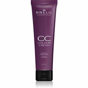 Brelil Numéro CC Colour Cream farbiaci krém pre všetky typy vlasov odtieň Plum Purple 150 ml vyobraziť
