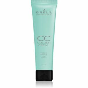 Brelil Numéro CC Colour Cream farbiaci krém pre všetky typy vlasov odtieň Mint Green 150 ml vyobraziť