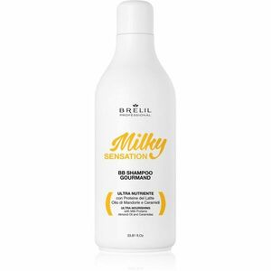 Brelil Numéro Milky Sensation BB Shampoo regeneračný šampón pre slabé a poškodené vlasy 1000 ml vyobraziť